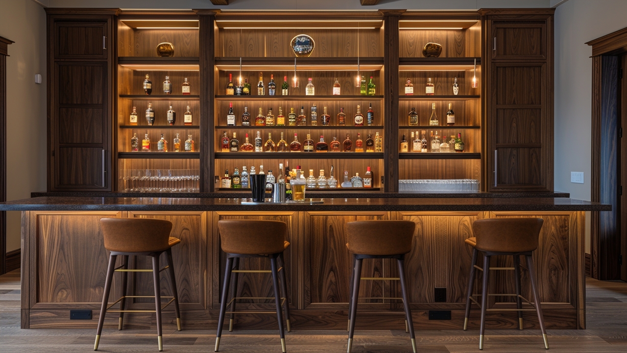Luxury Home Bar Designs