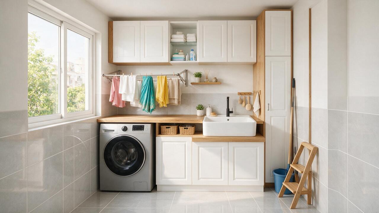 Minimalist Utility Area Designs