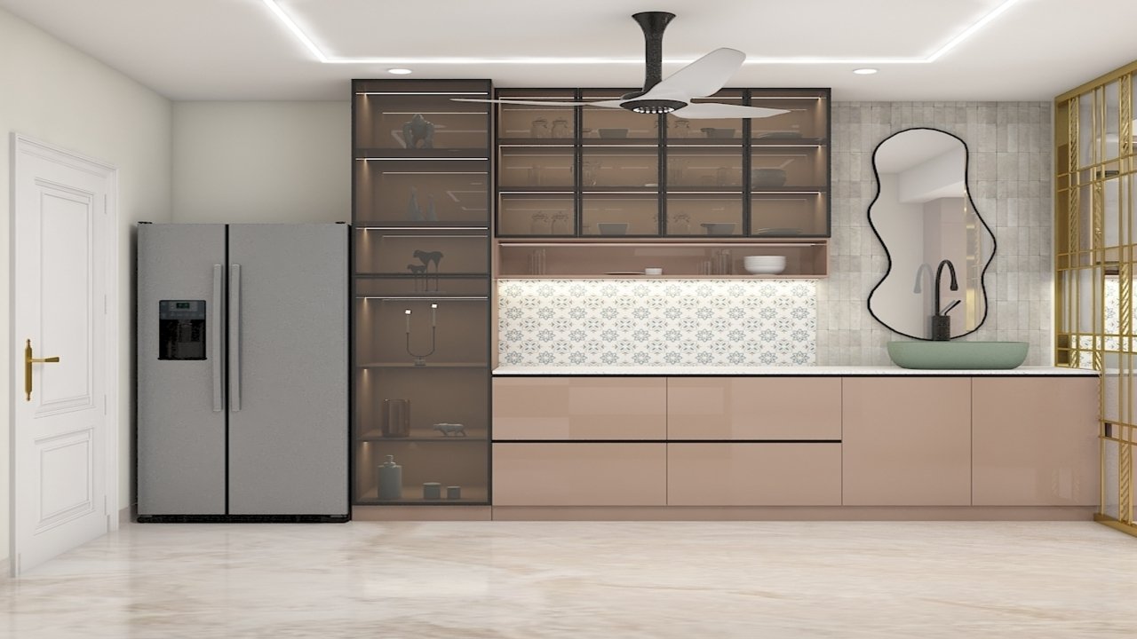 Modern Crockery Unit Design (3)