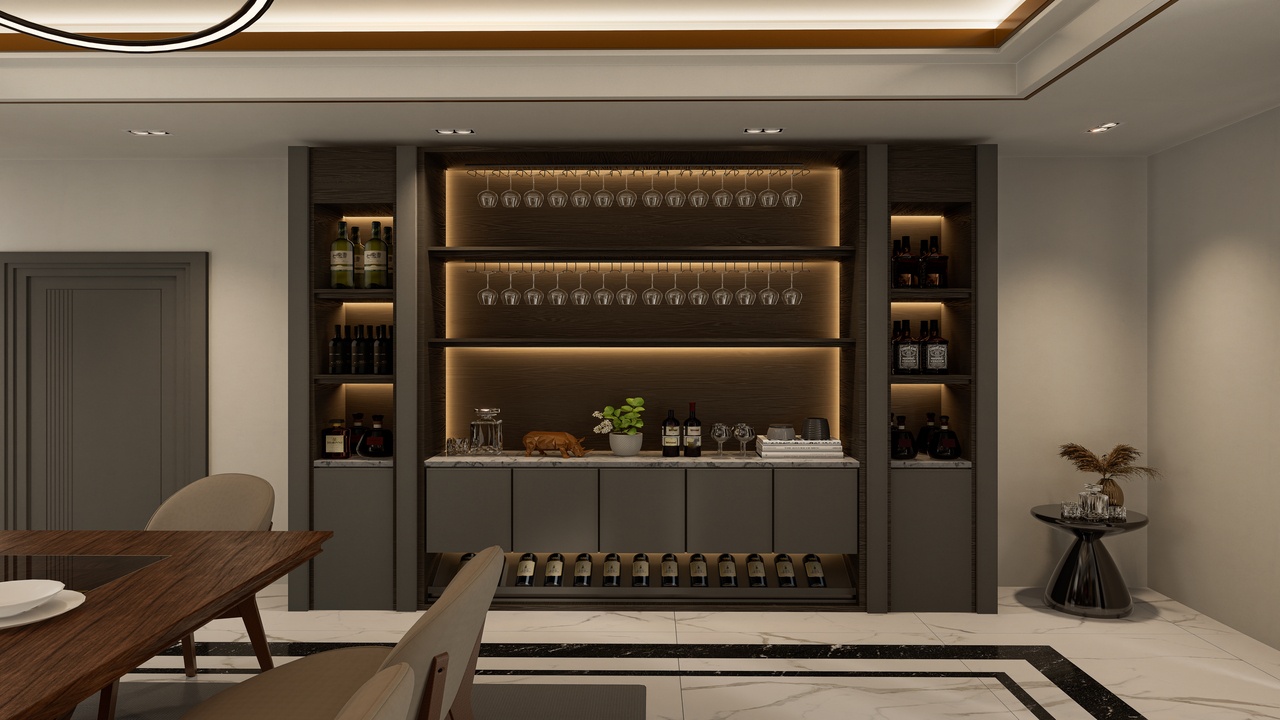 Modern Home Bar Designs (3)