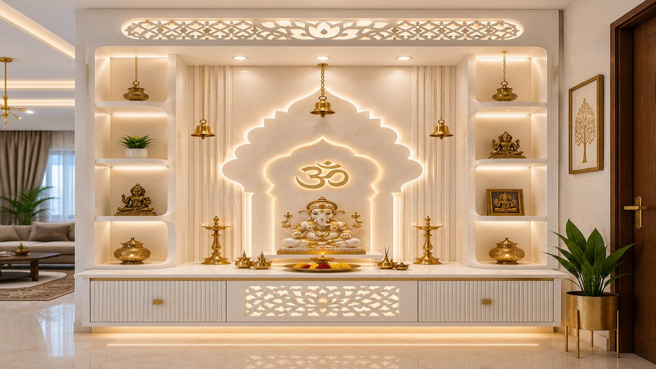 Modern Pooja Unit
