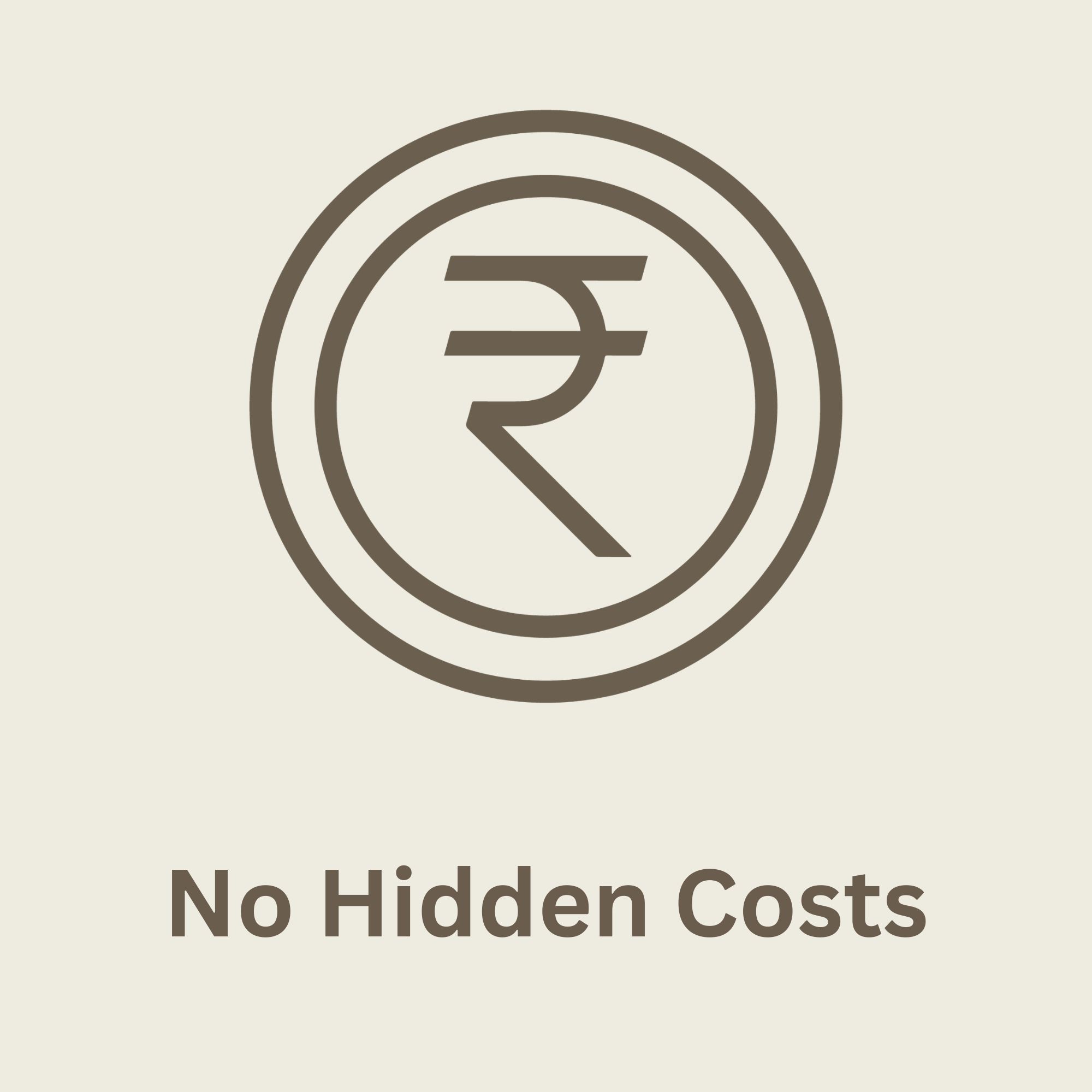 No Hidden Costs