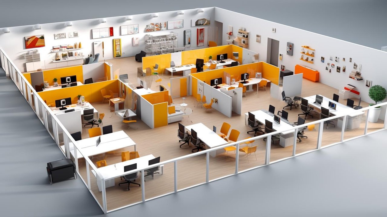 Open Office Layout Design (3)