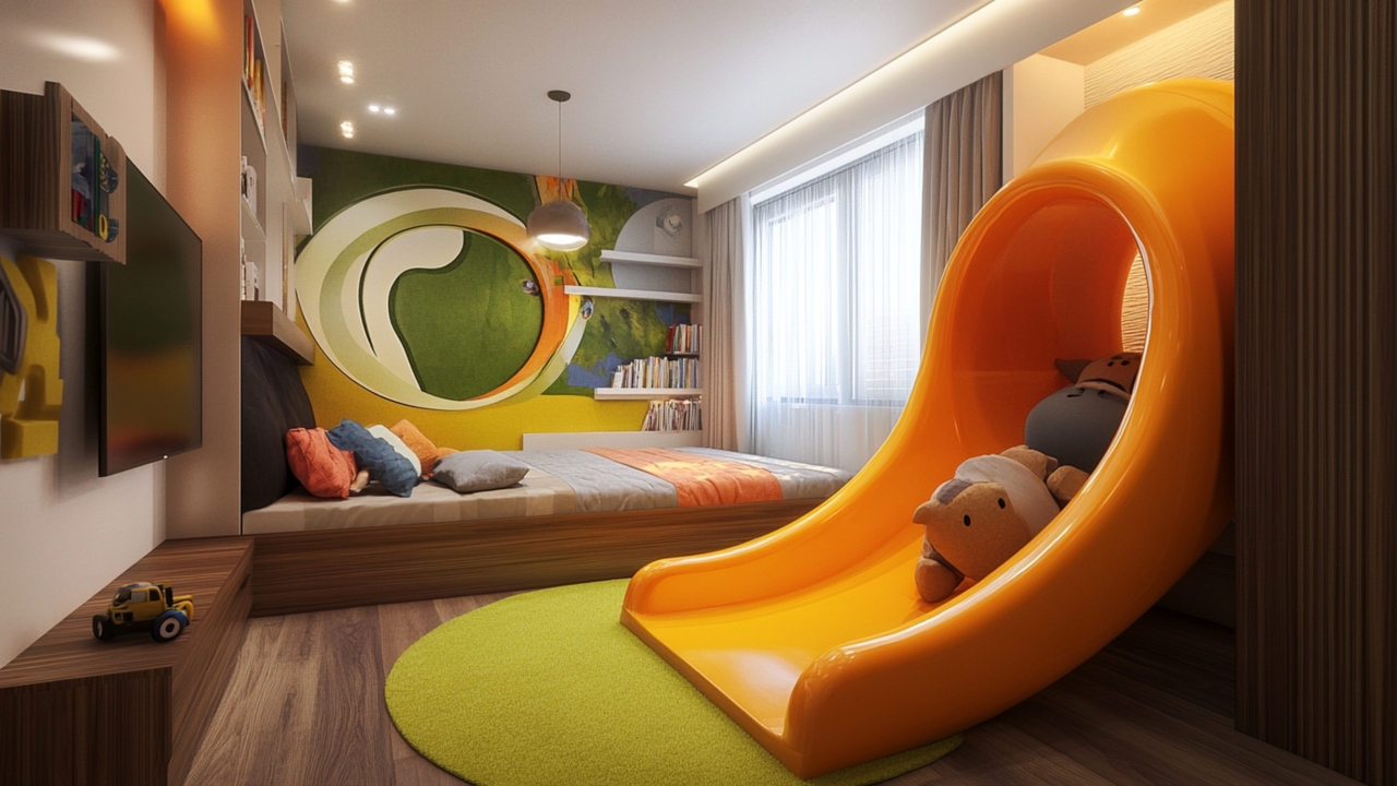 Play Area Bedroom Designs(2)