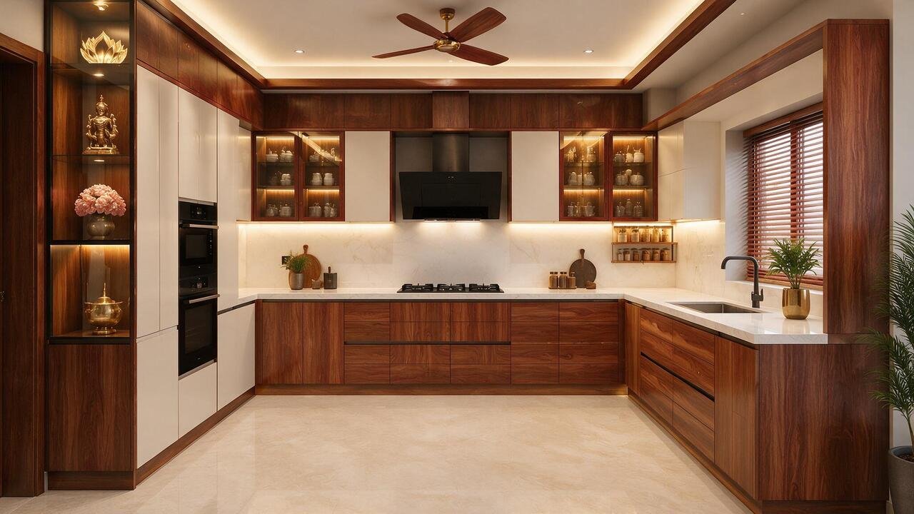 U Shaped Kitchen