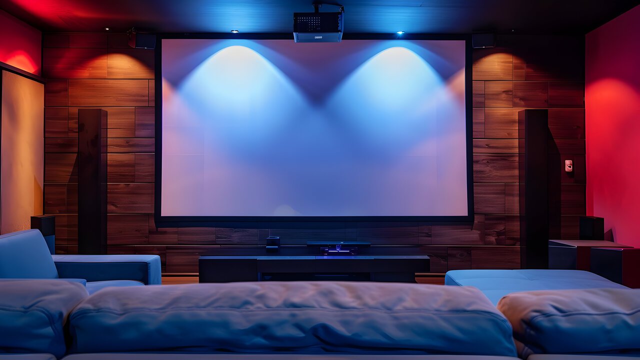 Projector & Screen Setup