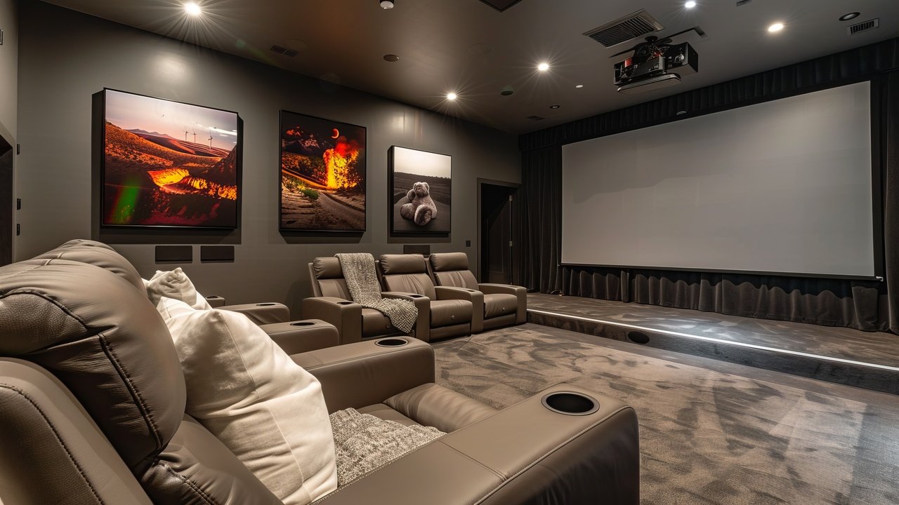 Projector & Screen Setup
