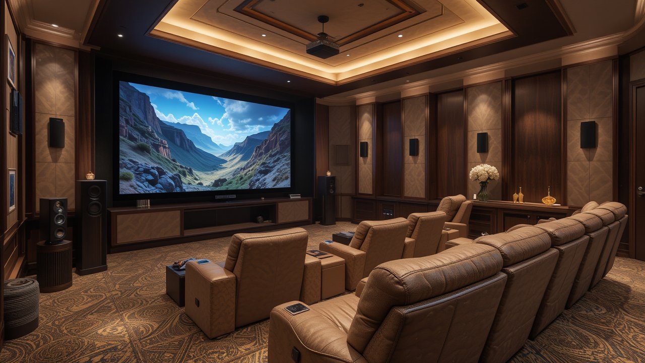 Projector & Screen Setup